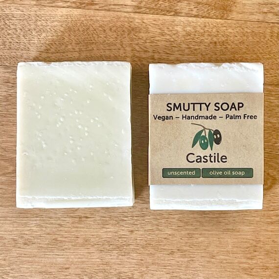 Unscented Olive Oil Castile Soap: Vegan, Palm...
