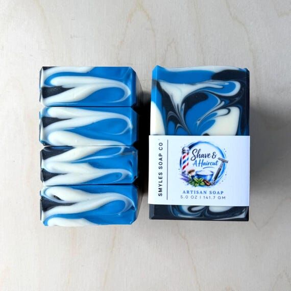 Shave & A Haircut Artisan Handmade Soap | Bar...