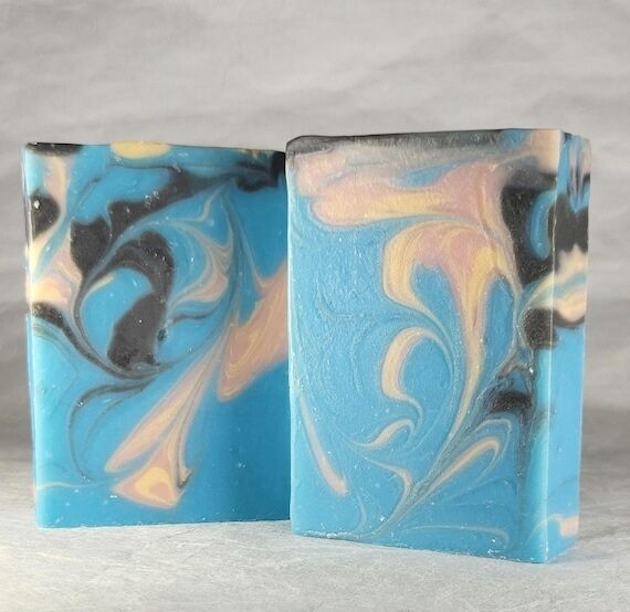Handmade Bay Rum Bar Soap, Herbal Citrus Spic...