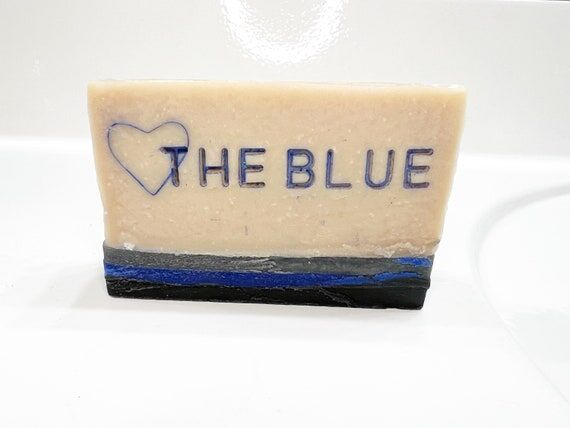 Artisan Lye Soap - "The Blue" Cold ...