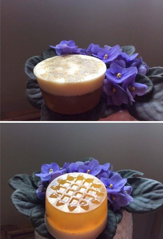 Handmade Honey Chamomile Soap, Natural Gentle...