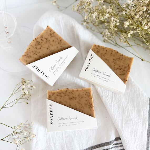 Handmade Artisan Soap | Soaphee Caffeine Scru...
