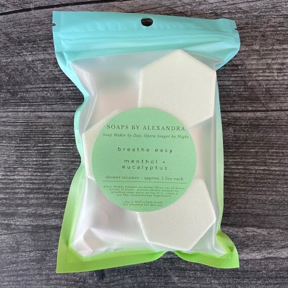 BREATHE EASY MENTHOL and Eucalyptus Shower St...