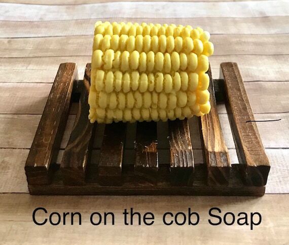 Corn on the Cob Novelty Soap, Oatmeal Honey S...