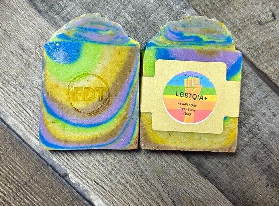 Handmade Gay Pride Soap...