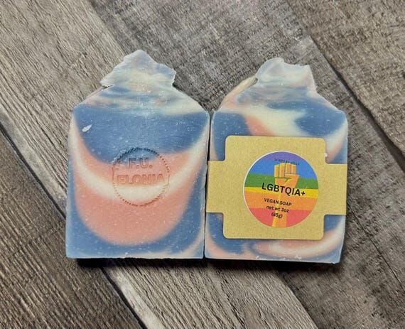 Handmade Trans Pride Soap...