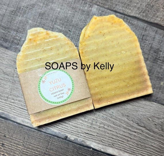 Handmade Yuzu citrus scented soap...