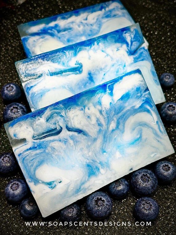 Blueberry Thyme Soap Bar | Handmade all natur...