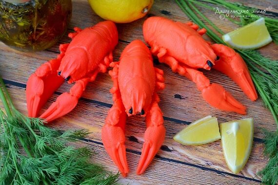 Handmade soap «lobster»...
