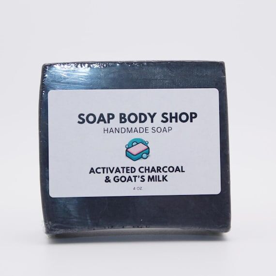 Handmade Goat's Milk & Activated Charcoal Soa...
