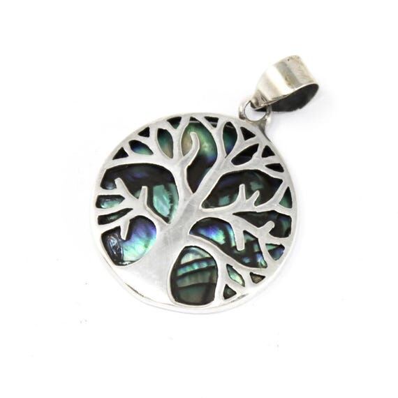 Tree of Life silver necklace and earrings...