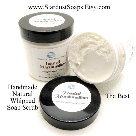 Toasted Marshmallow Whipped Soap Scrub | Hand...