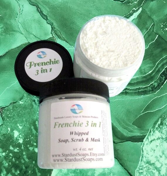 Frenchie 3-in-1 Whipped Sugar Scrub Soap | Ex...