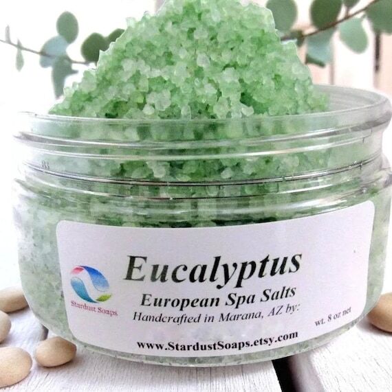 Eucalyptus Spa Bath Salts | Mineral Bath Soak...