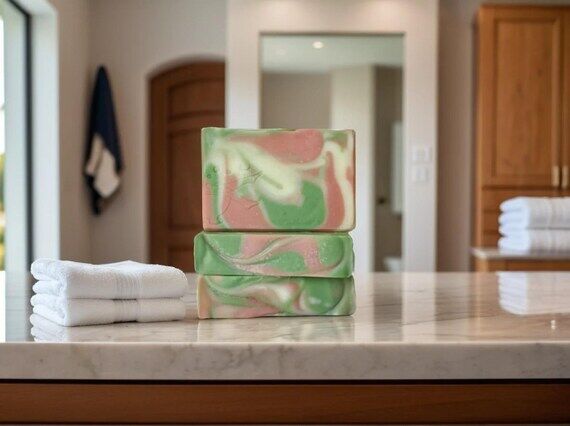 Cherry Blossom Handmade Artisan Soap...