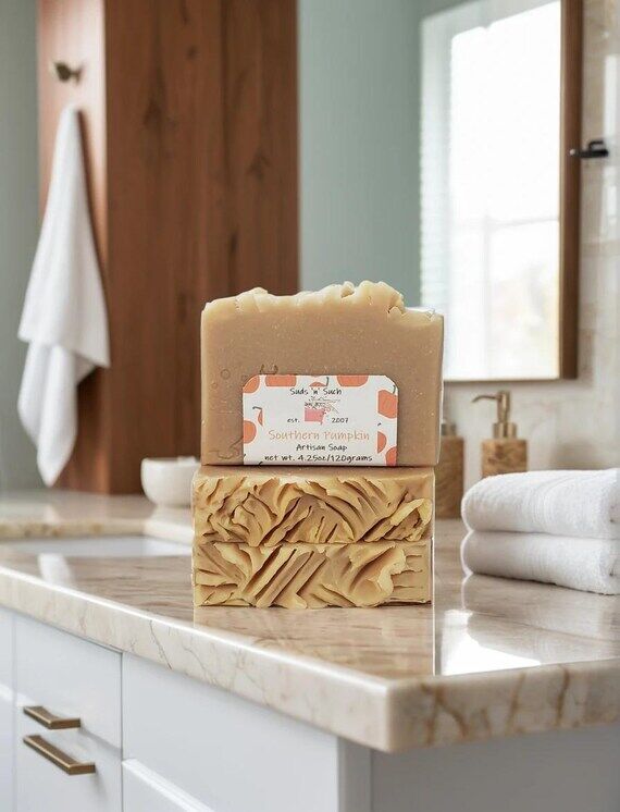 Southern Pumpkin Soap - Pumpkin with a hint o...