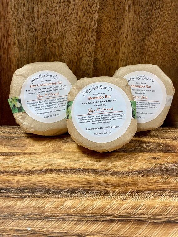 Shampoo Bar/Zero Waste Shampoo/Solid Shampoo...