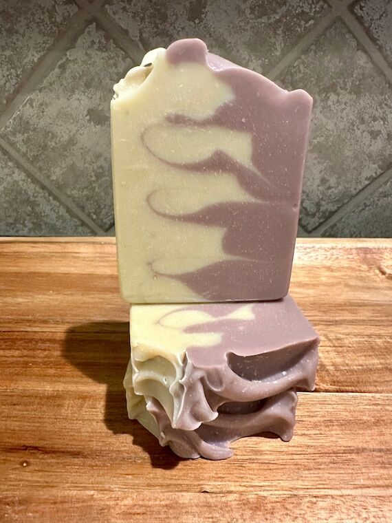 Lavender Mint/Goat Milk Soap/Vegan Soap/Handm...