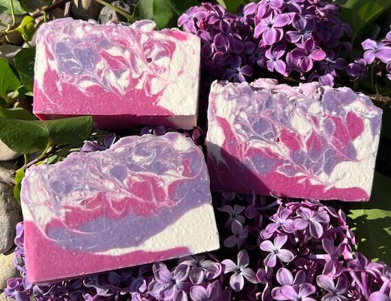 Coconut Lilac Handmade Natural Artisan Soap...