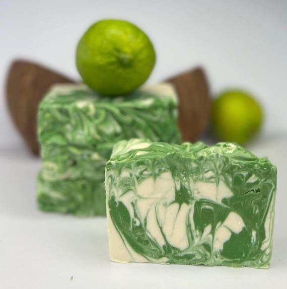 Coconut Lime Handmade Natural Artisan Soap...