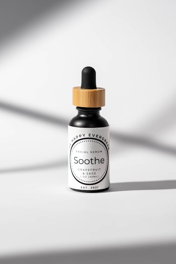 Soothe Facial Serum – Grapefruit & Sage, Na...