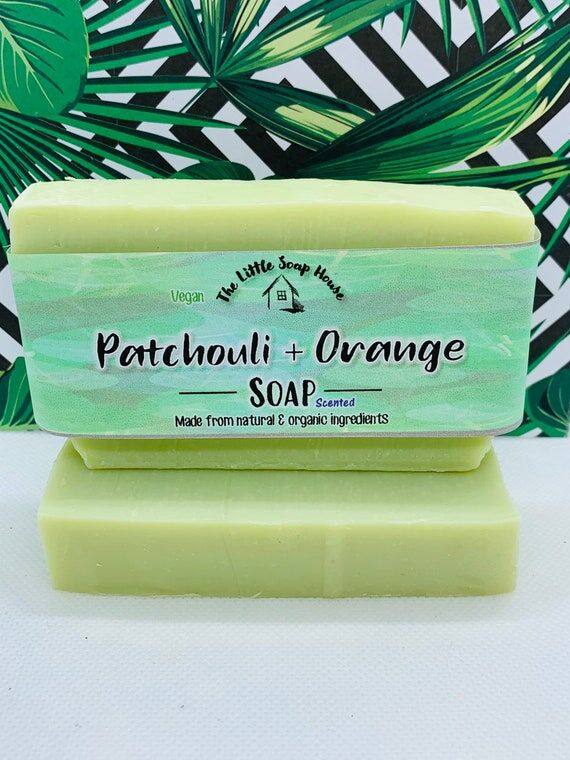 Patchouli Sweet Orange Soap Bar | Natural Hol...