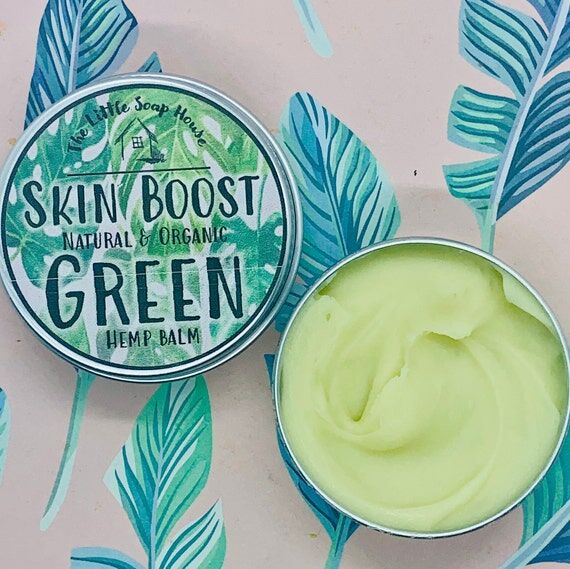 Plant based Hemp face cream | Green infused o...