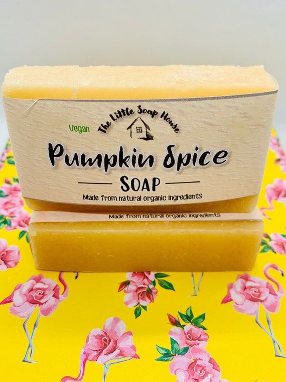 Pumpkin Spice Natural Soap Bar...