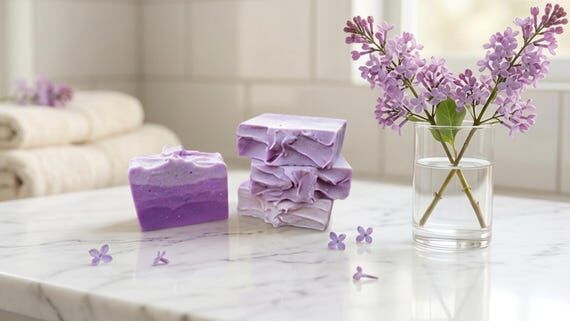 Mackinac Island Lilac Cold Process Soap...