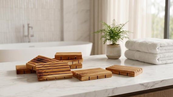 Cedar Handcrafted Soap Dish...