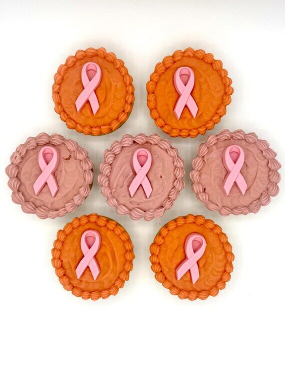 Peppermint Pink Awareness Ribbon Soap | Breas...