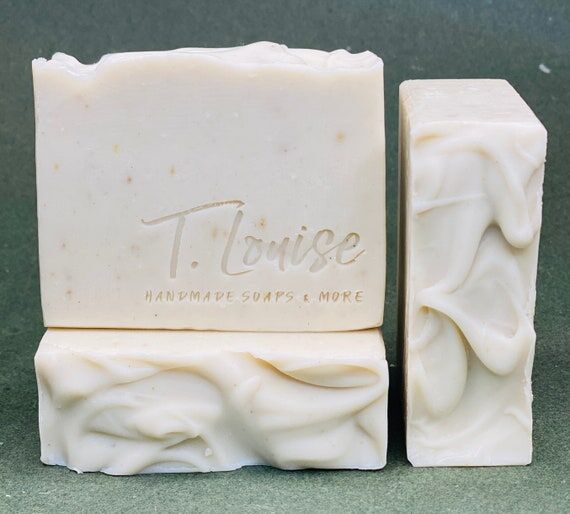 Oatmeal Soap Bar | Handmade, Coconut-Free, Se...