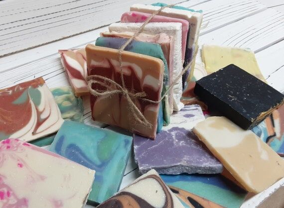 Odds and Ends bulk soap bars. Handmade cold...