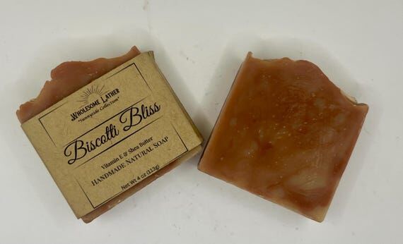Biscotti Bliss | Handmade Soap Bar | Warm Van...