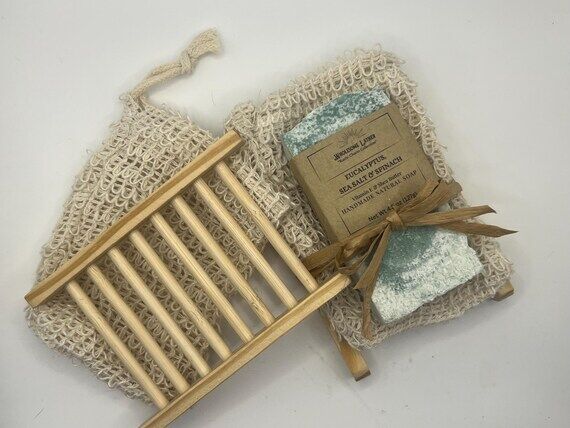 Luxe Lather Gift Set | Handmade Soap Bar | Cu...