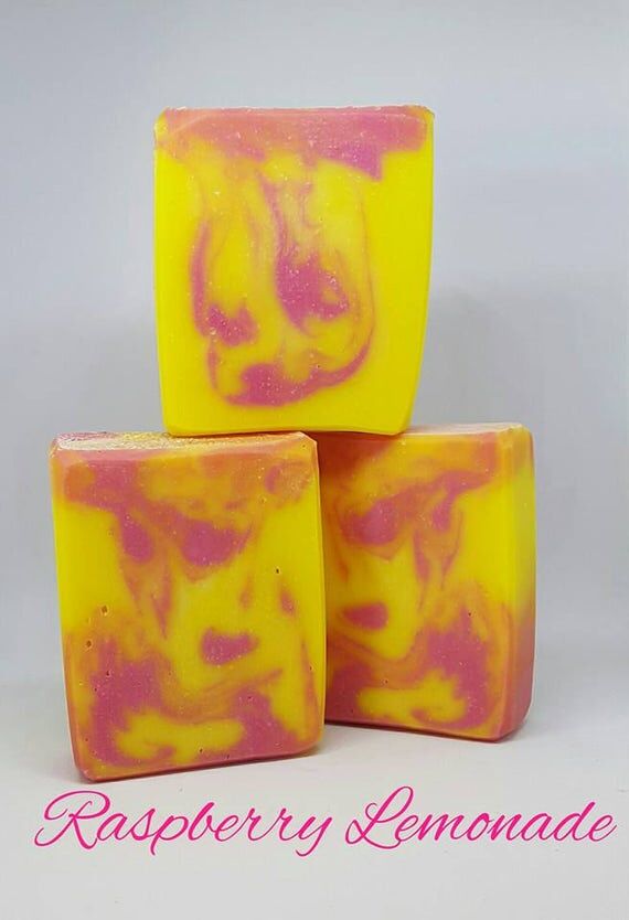 Raspberry Lemonade Handcrafted Soap...