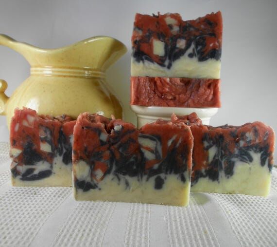Cedarwood Goat Milk Soap: Handmade Shea Butte...