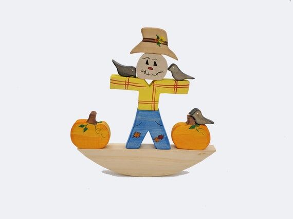Build and Balance Scarecrow - Great fall toy ...