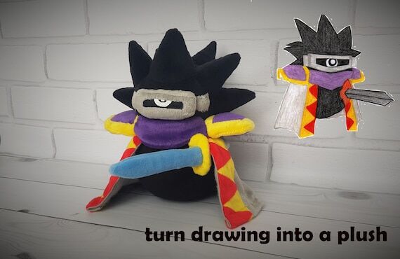 Custom plush toy Just like Dark Matter Blade ...