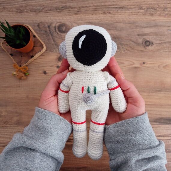 Crochet Astronaut Plushie: Handmade Crochet A...