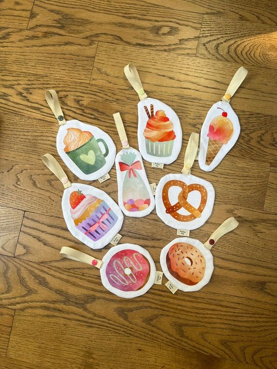 Organic Cotton Crinkle Stroller Sweet Treat T...