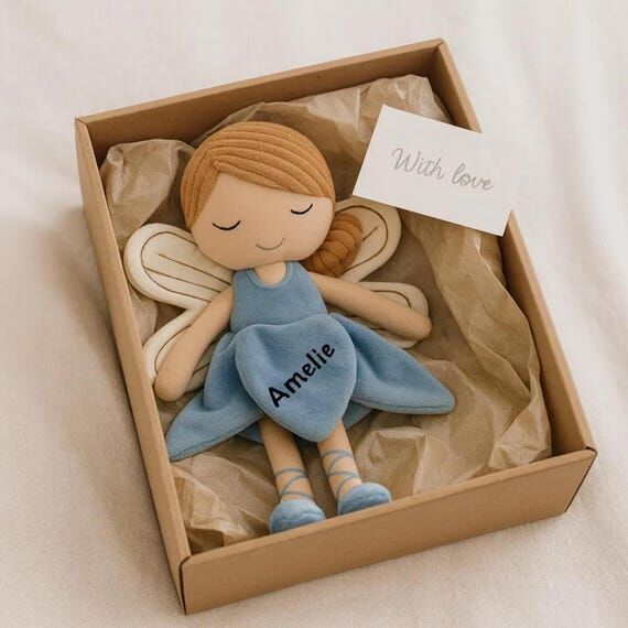 Personalized Fairy Doll – Soft Cuddle Toy, ...