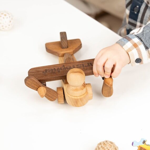 Wooden Airplane: Waldorf Inspired Wooden Plan...