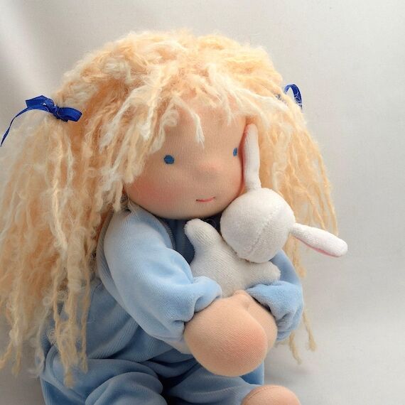 Handmade 14" Waldorf Baby Doll for Toddl...