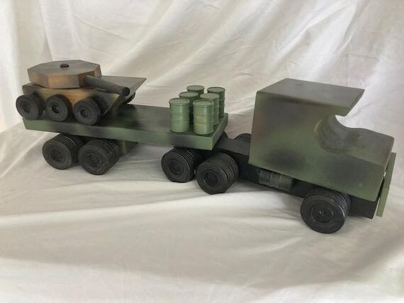 ARMY SEMI TRAILER...