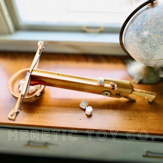 Wooden Marshmallow Crossbow | Cosplay Prop, L...