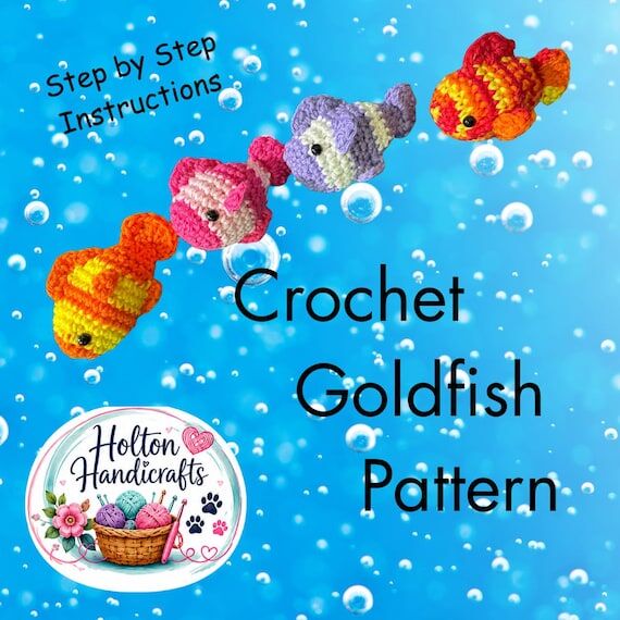 Goldfish Crochet Pattern, Holton Handicrafts ...
