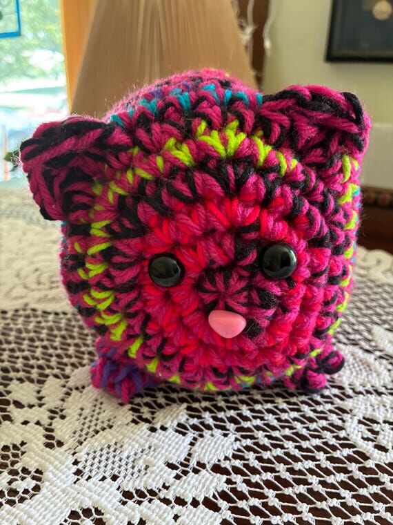 Crochet Cat Plushie | Handmade Amigurumi Kitt...