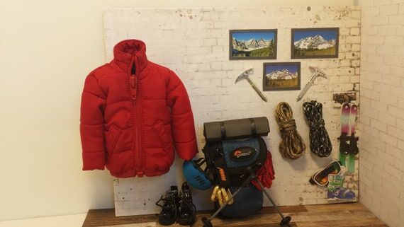 Mountain Climber, mountain climbing wall art,...