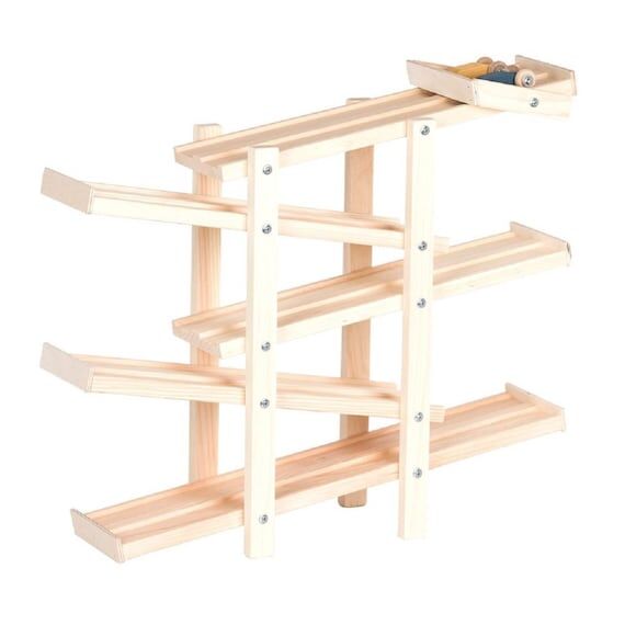 Switchback Car Racer - Wooden Toy Racetrack, ...